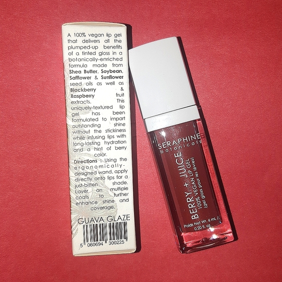 COPY - 100%Vegan LipGel 《Seraphine Botanicals》 [guava glaze] @seraphinebotantic… - Picture 2 of 2